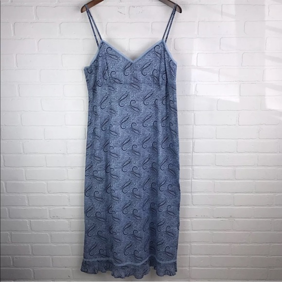 Tommy Hilfiger Dresses & Skirts - Tommy Hilfiger 16 Blue Paisley Cute New Dress